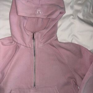 lululemon athletica Pink Scuba Half Zip